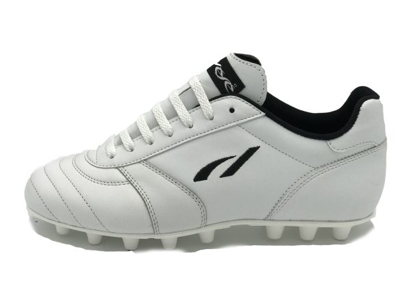 modello CLASSIC bianco - Danese scarpe da calcio artigianali