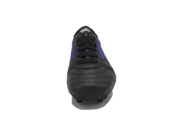 modello CLASSIC Junior Micro Carbon Blu Nero - DANESE Scarpe Calcio Calcetto Artigianali
