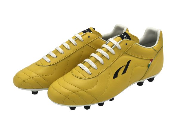modello EUROPA 20 giallo - DANESE Scarpe da calcio artigianali