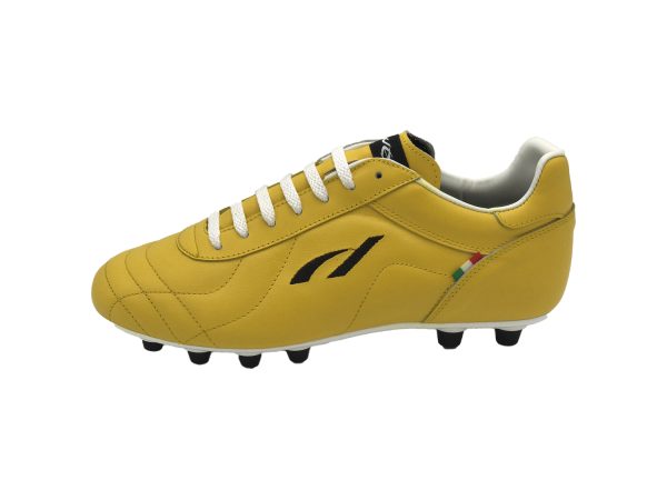 modello EUROPA 20 giallo - DANESE Scarpe da calcio artigianali