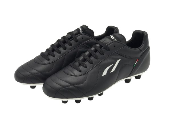 Scarpe da Calcio modello EUROPA 20 nero - DANESE Calzature artigianali - Made in Italy