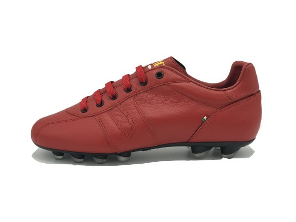 modello GOLEADA rosso - DANESE Scarpe da calcio artigianali