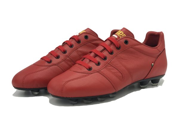 modello GOLEADA rosso - DANESE Scarpe da calcio artigianali