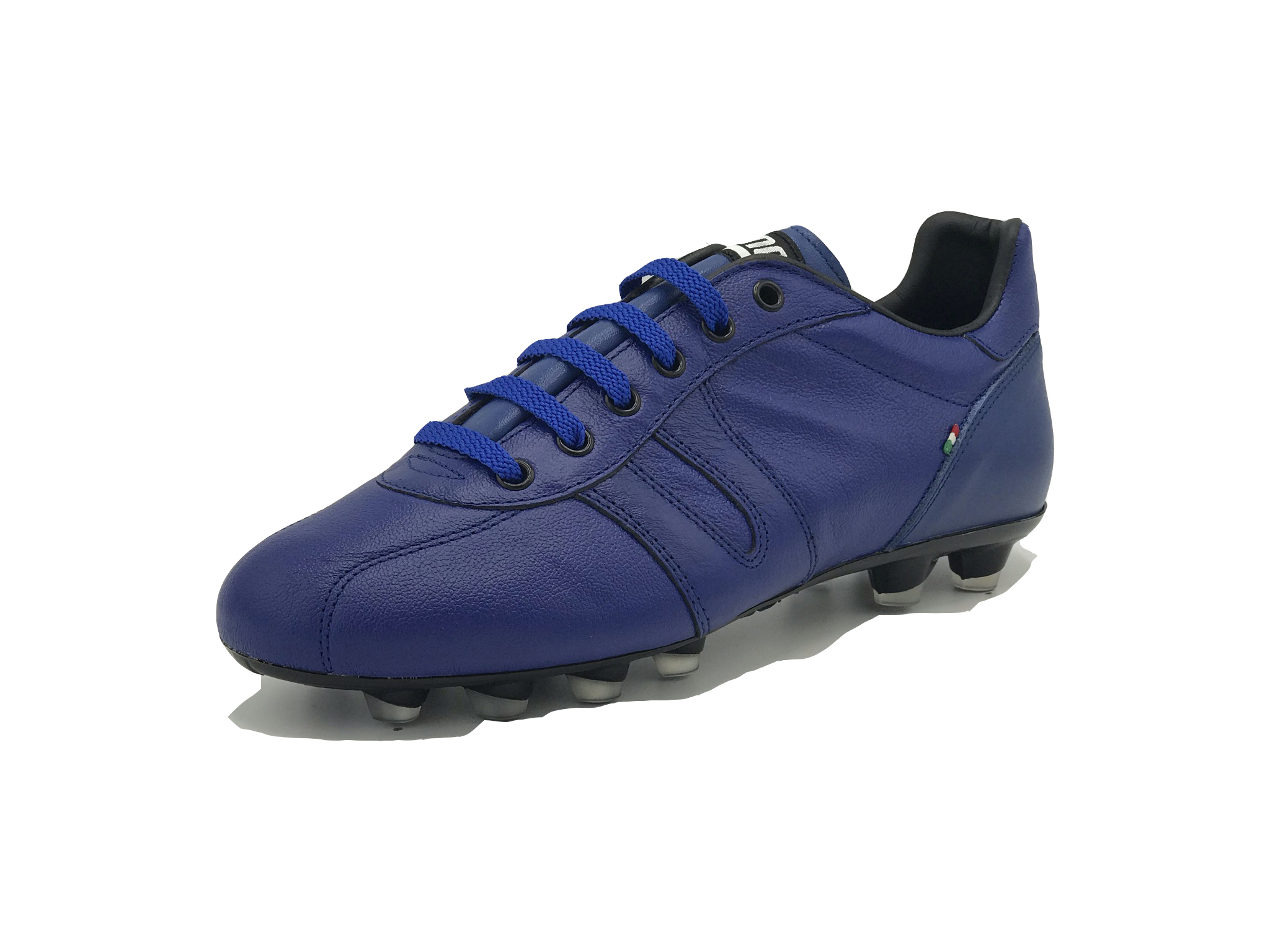 modello GOLEADA blu - DANESE Scarpe da calcio artigianali