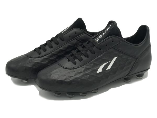 modello Europa Diamante Nero - Scarpe da calcio artigianali - Danese Calzature