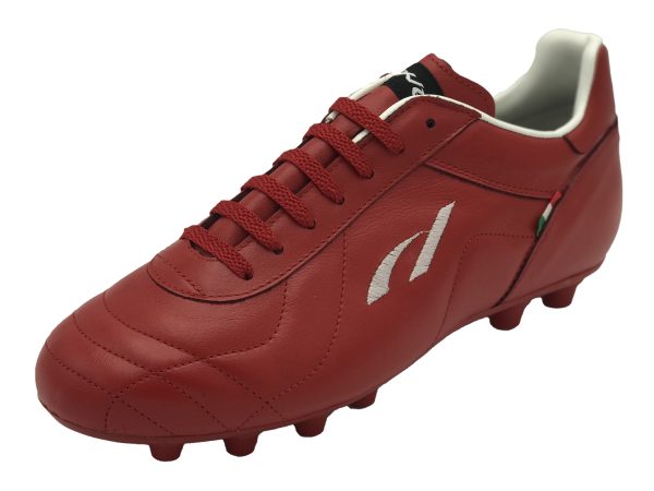 modello EUROPA 20 rosso - DANESE Scarpe da calcio artigianali