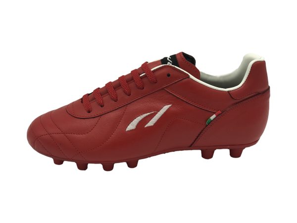 modello EUROPA 20 rosso - DANESE Scarpe da calcio artigianali