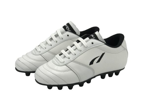 modello Classic Junior Bianco - Scarpe da calcio artigianali - Danese Calzature