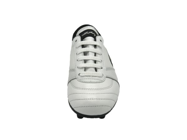 modello Classic Junior Bianco - Scarpe da calcio artigianali - Danese Calzature