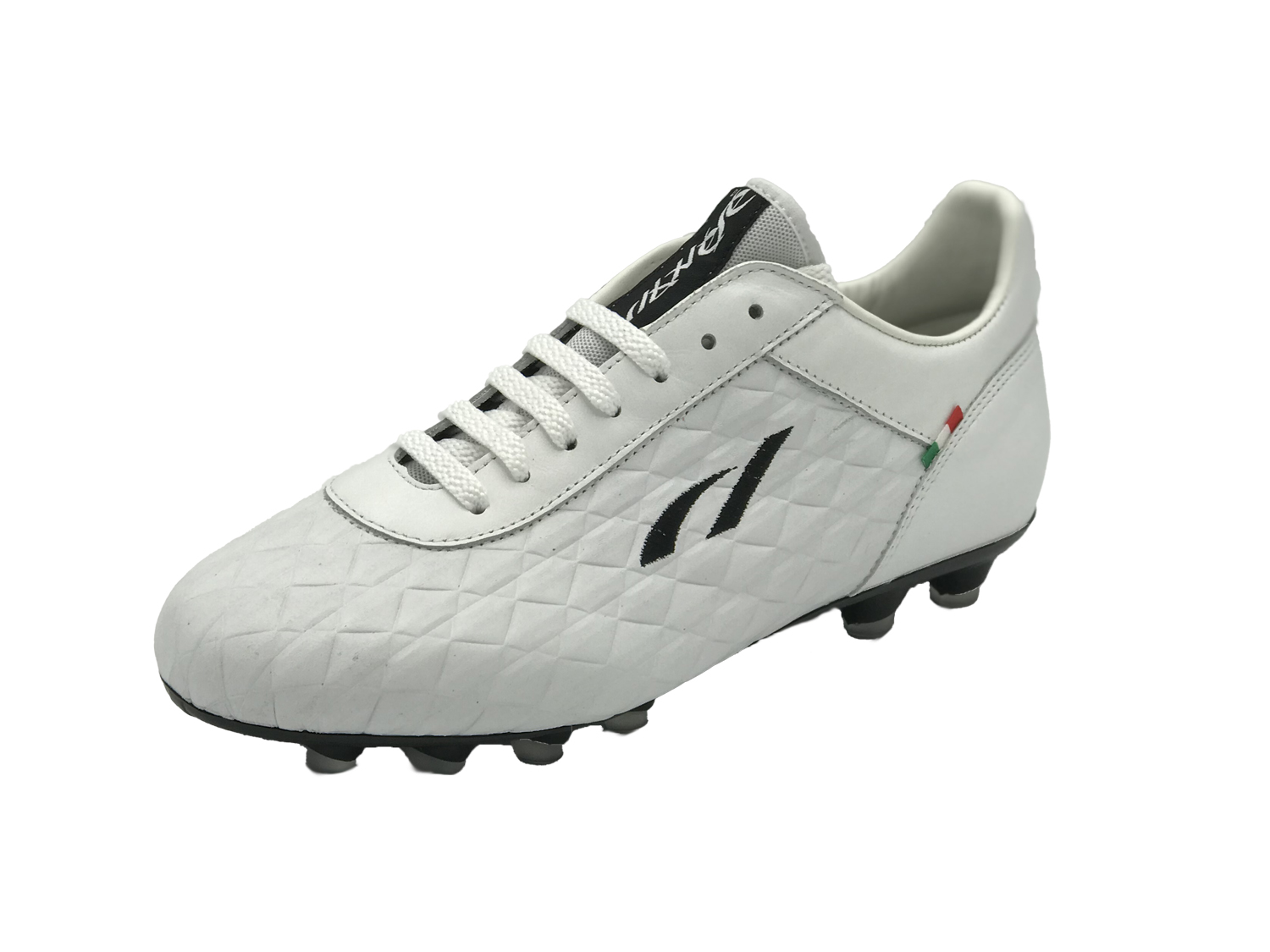 modello Europa Diamante Bianco - Scarpe da calcio artigianali - Danese Calzature