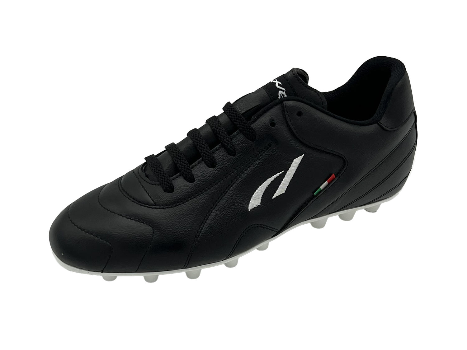 modello NEW CLASSIC Nero suola 5000 - Danese scarpe da calcio e calcetto artigianali