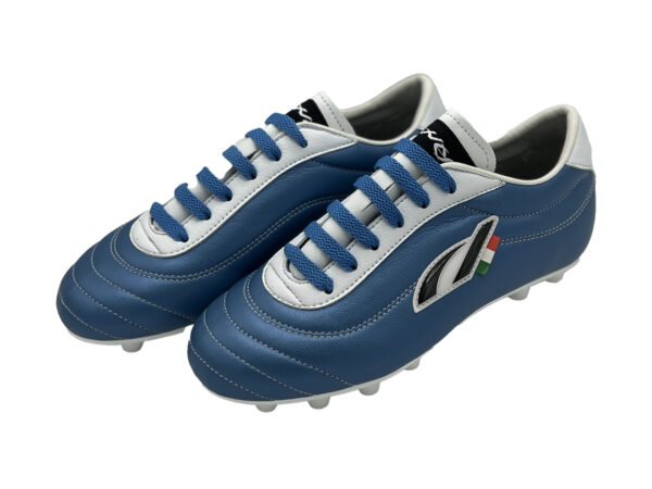 Scarpe da Calcio Bambini, Scarpe da Calcetto - Artigianali - Made in Italy - Modello Classic Micro Napoli Junior - Danese Calzature